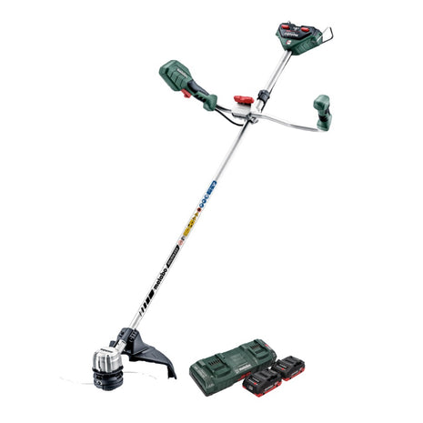 Metabo FSB 36-18 LTX BL 40 Débroussailleuse sans fil 36 V (2x 18 V) sans balais + 2x Batteries 4,0 Ah + Chargeur