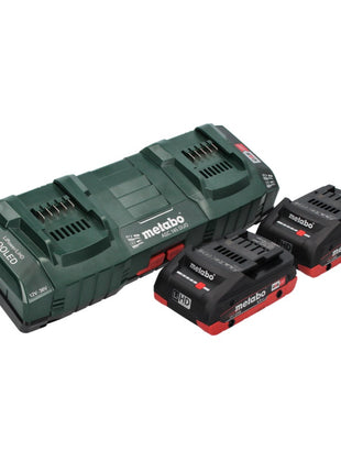 Desbrozadora de batería Metabo FSB 36-18 LTX BL 40 36 V (2x 18 V) bimando sin escobillas + 2x batería 4,0 Ah + cargador doble