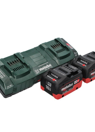 Metabo FSB 36-18 LTX BL 40 Débroussailleuse sans fil 36 V (2x 18 V) poignée à deux mains sans balai + 2x Batteries 10,0 Ah + Chargeur double