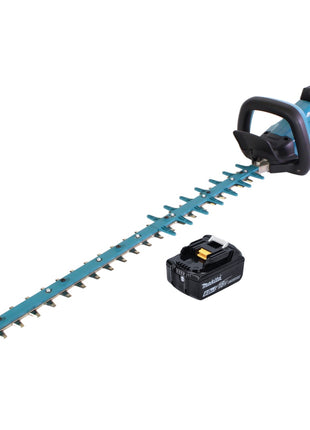 Makita DUH 752G1 Taille-haie sans fil 75cm Brushless 18V + 1x Batterie 6,0 Ah - sans chargeur