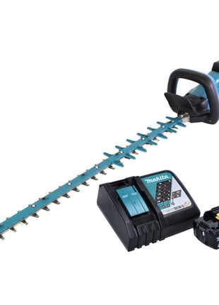 Makita DUH 752 RG1 Taille-haie sans fil 75 cm Brushless 18V + 1x Batterie 6,0 Ah + Chargeur