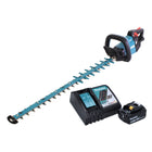 Makita DUH 752 RG1 Taille-haie sans fil 75 cm Brushless 18V + 1x Batterie 6,0 Ah + Chargeur