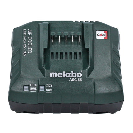 Metabo Set de base 1x Batterie Li-Power 4,0 Ah 18V CAS Li-Ion + Chargeur ASC 55 (625027000) (627044000)
