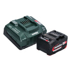 Metabo Set de base : 1x Batterie Li-Power 4,0Ah 18V CAS Li-Ion + ASC145 Chargeur (625027000) (627378000)