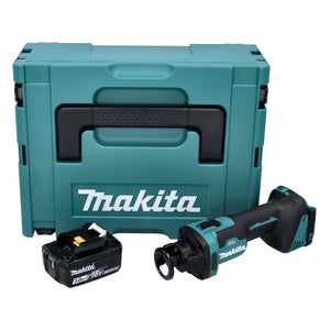 Makita DCO 181 F1J Affleureuse plaque de plâtre sans fil 32000 tr/min Brushless 18V + 1x Batterie 3,0 Ah + Coffret Makpac - sans chargeur