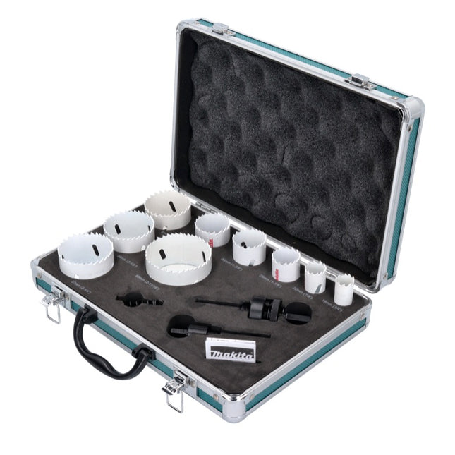 Makita HSS BIM Elektriker Lochsägen Set 12 tlg. 19 - 68 mm Bi-Metall ( D-47282 ) - Toolbrothers