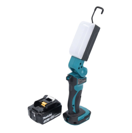 Makita DML 801 F1 X Lámpara de trabajo con batería LED 18 V 240 lm + difusor + 1x batería 3,0 Ah - sin cargador