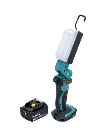 Makita DML 801 M1 X LED Akku Lampe Arbeitsleuchte 18 V 240 lm + Diffusor + 1x Akku 4,0 Ah - ohne Ladegerät