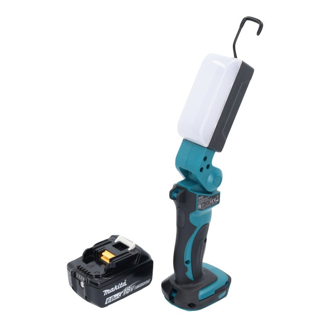 Makita DML801G1X Lampe LED de travail sans fil 18V + 1x Batterie 6,0 Ah + Diffuseur - sans chargeur