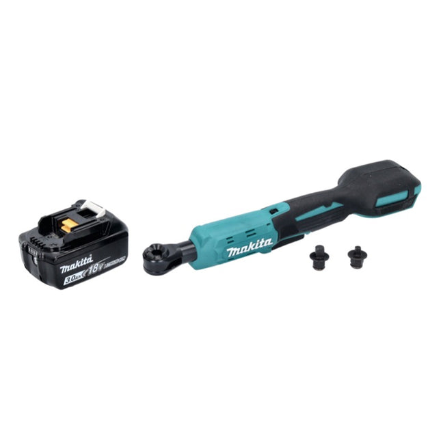Makita DWR 180 F1 Visseuse à cliquet sans fil 18 V 47,5 Nm 1/4'' 3/8'' + 1x batterie 3,0 Ah - sans chargeur
