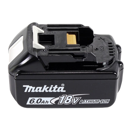 Makita DWR 180 G1 Visseuse à cliquet sans fil 18 V 47,5 Nm 1/4'' 3/8'' + 1x batterie 6,0 Ah - sans chargeur