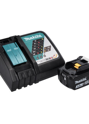 Makita DWR 180 RF1J Visseuse à cliquet sans fil 18 V 47,5 Nm 1/4'' 3/8'' + 1x batterie 3,0 Ah + chargeur + Makpac