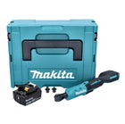 Makita DWR 180 M1J Visseuse à cliquet sans fil 18 V 47,5 Nm 1/4'' 3/8'' + 1x batterie 4,0 Ah + Makpac - sans chargeur