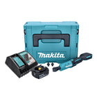 Makita DWR 180 RM1J Visseuse à cliquet sans fil 18 V 47,5 Nm 1/4'' 3/8'' + 1x batterie 4,0 Ah + chargeur + Makpac