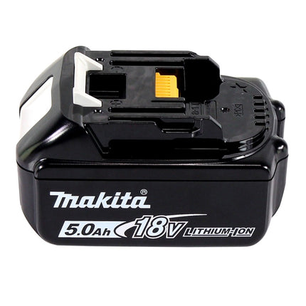 Makita DWR 180 T1J Visseuse à cliquet sans fil 18 V 47,5 Nm 1/4'' 3/8'' + 1x batterie 5,0 Ah + Makpac - sans chargeur
