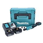 Makita DWR 180 RTJ Visseuse à cliquet sans fil 18 V 47,5 Nm 1/4'' 3/8'' + 2x batterie 5,0 Ah + chargeur + Makpac