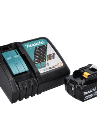 Makita DWR 180 RG1J wkrętarka akumulatorowa z grzechotką 18 V 47,5 Nm 1/4" 3/8" + 1x akumulator 6,0 Ah + ładowarka + Makpac