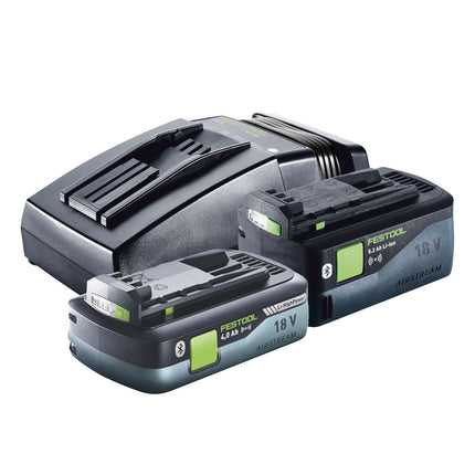 Festool TPC 18/4 5.2/4.0 I-Set Perceuse-visseuse à percussion sans fil 18 V 75 Nm (575605) sans balai + 1x Batterie 4,0 Ah + 1x Batterie 5,2 Ah + Chargeur + Equerre + Systainer