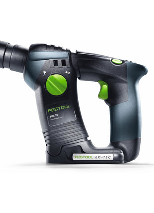 Festool BHC 18 HPC 4,0 I-Plus Akku Bohrhammer 18 V 25 Nm 1,8 J SDS Plus Brushless ( 576513 ) + 2x Akku 4,0 Ah + Ladegerät + Systainer ( Nachfolger von 575697 ) - Toolbrothers