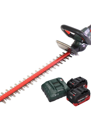 Metabo HS 18 LTX 45 Akku Heckenschere 18 V 43 cm + 2x Akku 8,0 Ah + Ladegerät - Toolbrothers