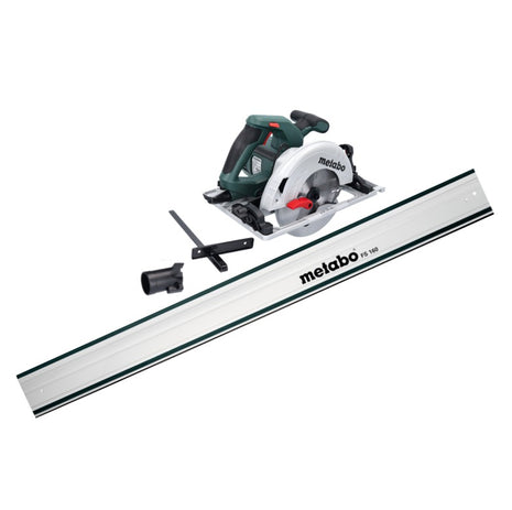 Metabo KS 55 FS Scie circulaire 1200 W 160 mm + lame + guide