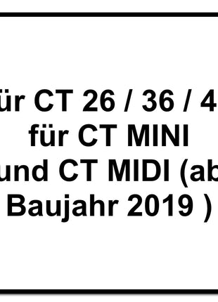 Festool D 27/32x3,5m-AS/CTR Saugschlauch für CT 26 / 36 / 48 / MINI / MIDI ( 577158 ) - Nachfolger von 204921 - Toolbrothers