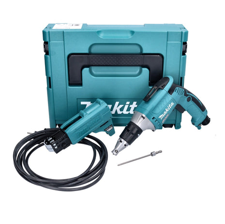 Makita FS 6300 RJX2 Visseuse à cloison sèche 570 W + Accessoire chargeur + Mallette