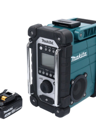 Makita DMR107F1 Radio de chantier sans fil 7,2V-18V + 1x Batterie 3,0 Ah - sans chargeur