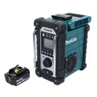 Makita DMR 107 F1 radio de obra con batería 7,2 - 18 V + 1x batería 3,0 Ah - sin cargador