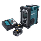 Makita DMR 107 RF batería radio de obra 7,2 - 18 V + 2x baterías 3,0 Ah + cargador