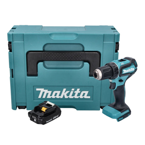 Makita DDF 485 A1J Akku Bohrschrauber 18 V 50 Nm Brushless + 1x Akku 2,0 Ah + Makpac - ohne Ladegerät