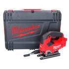 Milwaukee M18 FJS-0X Scie Sauteuse sans fil 25 mm de course 18V Brushless + Coffret HD - sans batterie, sans chargeur (4933464726)