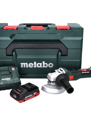 Metabo W 18 LT BL 11-125 Akku Winkelschleifer 18 V 125 mm Brushless + 1x Akku 4,0 Ah + Ladegerät + metaBOX - Toolbrothers