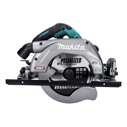 Makita HS 009 GD101 XGT Scie circulaire portative sans fil 40 V maxi 235 mm brushless + 1x Batterie 2,5 Ah + Chargeur + Mallette