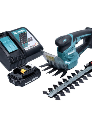 Makita DUM 111 RA1X Cisaille à gazon sans fil 18 V + 1x batterie 2,0 Ah + chargeur