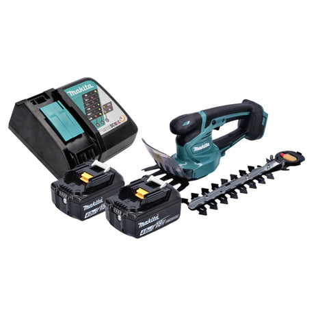 Makita DUM 111 RMX cortacésped a batería cortasetos 18 V + 2x baterías 4,0 Ah + cargador