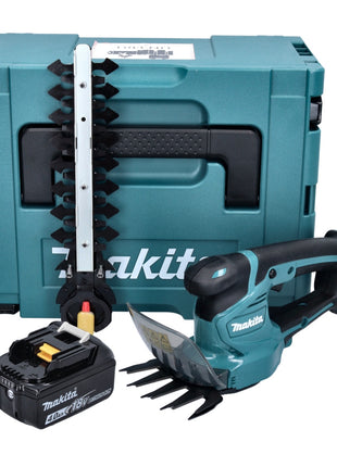 Makita DUM 111 M1XJ Cisaille à gazon sans fil 18 V + 1x batterie 4,0 Ah + Makpac - sans chargeur