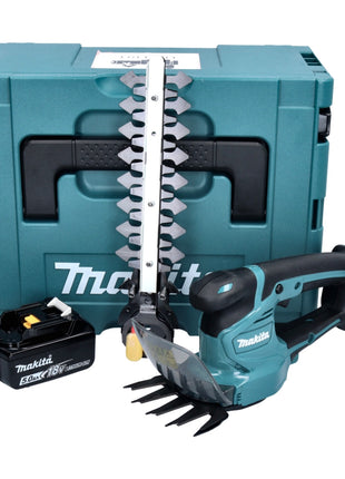 Makita DUM 111 T1XJ Cisaille à herbe sans fil 18 V + 1x batterie 5,0 Ah + Makpac - sans chargeur