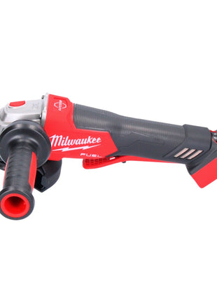 Meuleuse d'angle sur batterie Milwaukee M18 FSAGV115XPDB-602X 18 V 115 mm sans balais + 2x batteries 6,0 Ah + chargeur + boîtier HD