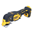 Oscilador multiherramienta a batería DeWalt DCS 356 N-XJ 18 V sin escobillas + juego de accesorios - sin batería, sin cargador