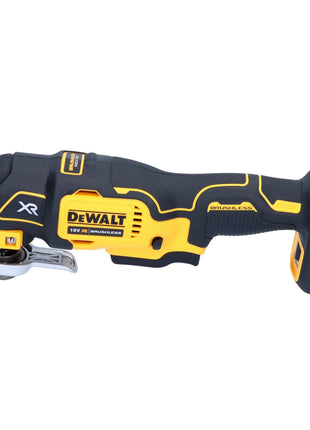 Oscilador multiherramienta a batería DeWalt DCS 356 N-XJ 18 V sin escobillas + juego de accesorios - sin batería, sin cargador