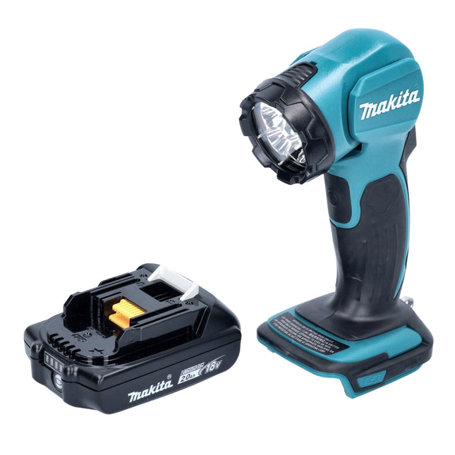 Makita DEADML 815 A1 Lampe portative à LED 14,4 - 18 V 160 lm + 1x batterie 2,0 Ah - sans chargeur