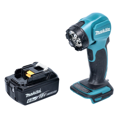 Makita DEADML815G1 Lampe LED sans fil 160lm 14,4 - 18V + 1x Batterie 6,0Ah - sans chargeur