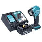 Makita DEADML815F1 Lampe LED sans fil 160lm 14,4 - 18V + 1x Batterie 6,0Ah + Chargeur