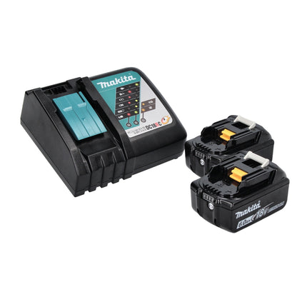 Makita DEADML815F1 Lampe LED sans fil 160lm 14,4 - 18V + 2x Batteries 6,0Ah + Chargeur