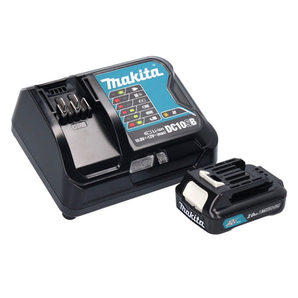 Makita CL 108 FDSAP aspirateur sans fil 12 V 0.6 L rose + 1x batterie 2.0 Ah + chargeur