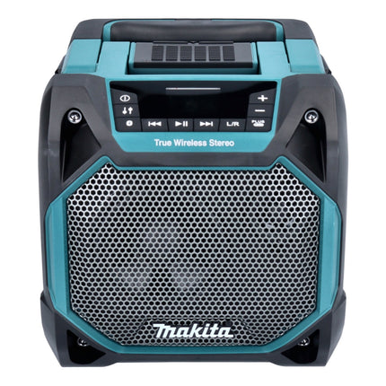 Makita DMR 203 M1 Haut-parleur Bluetooth 12 V 18 V IP64 + 1x batterie 4,0 Ah - sans chargeur