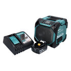 Makita DMR 203 RM1 Enceinte Bluetooth 12 V 18 V IP64 + 1x batterie 4,0 Ah + chargeur