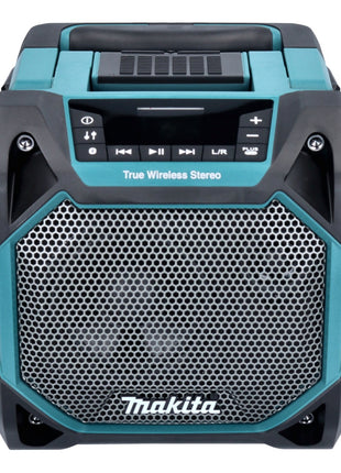 Makita DMR 203 RM1 Enceinte Bluetooth 12 V 18 V IP64 + 1x batterie 4,0 Ah + chargeur