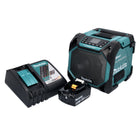 Makita DMR 203 RG1 Haut-parleur Bluetooth 12V 18V IP64 + 1x Batterie 6,0Ah + Chargeur